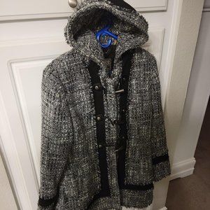 Guess Tweed Jacket with Hood